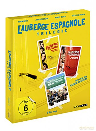 The Spanish Apartment / Russian Dolls / Chinese Puzzle (Smak życia / Smak życia 2 / Smak życia 3, czyli chińska układanka) [3xBlu-Ray]