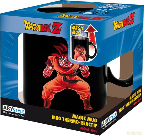DRAGON BALL - Kubek zmieniający kolor - 460 ml - DBZ/ Goku - cardboard box