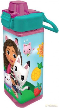 Bidon 500 ml PP kwadratowy Gabby's Dollhouse