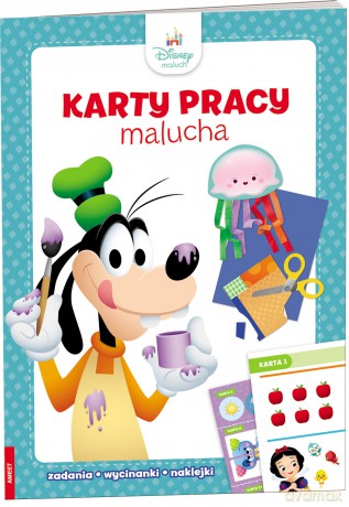Disney maluch Karty pracy malucha KPM-9201 [KSIĄŻKA]