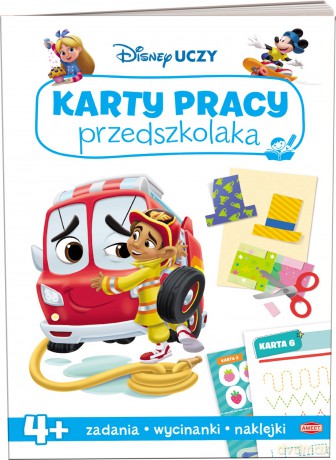 Disney uczy Karty pracy przedszkolaka 4-latki mix UKP-9301 [KSIĄŻKA]