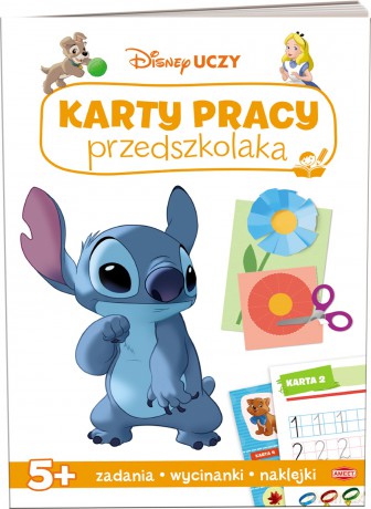 Disney uczy Karty pracy przedszkolaka 5-latki classic UKP-9302 [KSIĄŻKA]