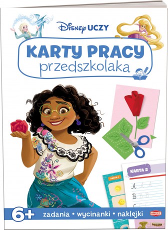 Disney uczy Karty pracy przedszkolaka 6-latki mix UKP-9303 [KSIĄŻKA]