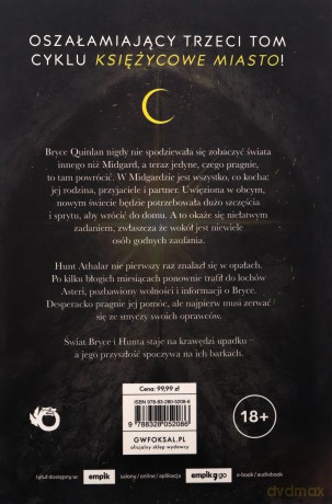 Dom płomienia i cienia. Księżycowe Miasto (Tom 3) - Sarah J. Maas [KSIĄŻKA]