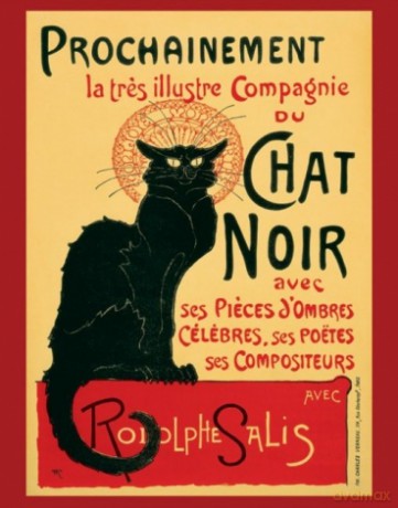Chat Noir -Steinlein [PLAKAT]