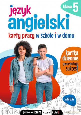 Język angielski. Karty pracy w szkole i w domu. Klasa 5 - Wioleta Antecka [KSIĄŻKA]