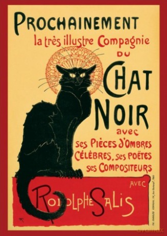 Chat Noir -Steinlein [PLAKAT]