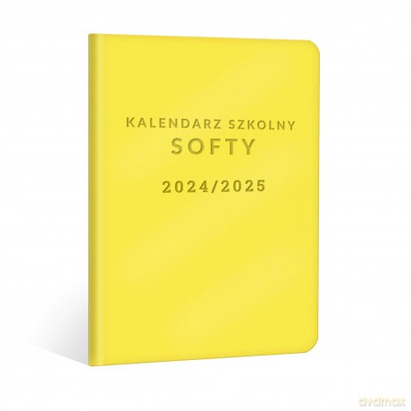 Kalendarz Szkolny Softy 2/2025 żółty