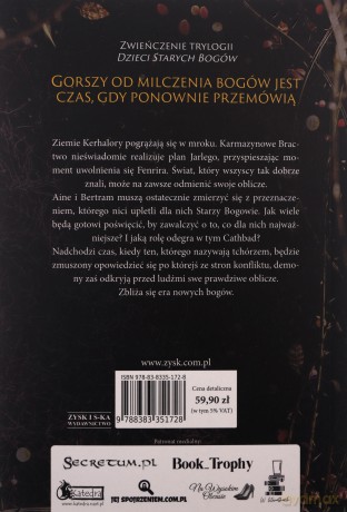 Krew Wilka. Dzieci Starych Bogów (Tom 3) - Agnieszka Miela [KSIĄŻKA]