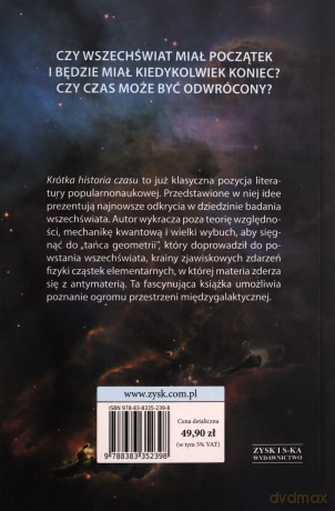 Krótka historia czasu - Stephen Hawking [KSIĄŻKA]