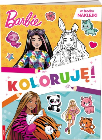 Mattel Barbie Koloruję! FB-1101 [KSIĄŻKA]