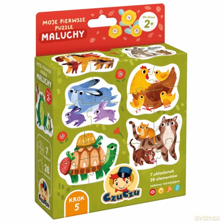 Moje pierwsze puzzle Maluchy CzuCzu [PUZZLE]