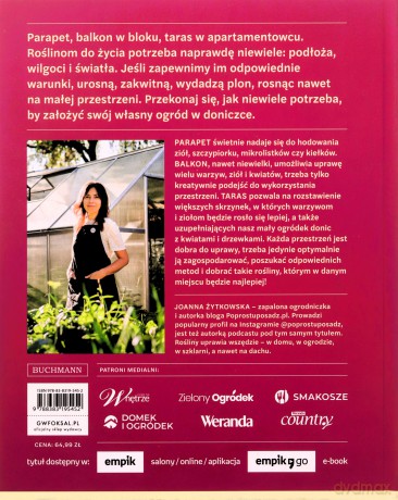 Ogród na balkonie, w doniczce i wszędzie, gdzie chcesz - Joanna Żytkowska [KSIĄŻKA]