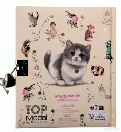 Pamiętnik na kłódkę Top Model 12957A