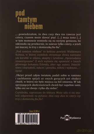 Pod tamtym niebem. Opowiadania stowarzyszone - Waldemar Kubas [KSIĄŻKA]