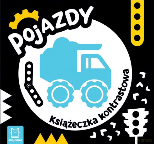 Pojazdy. Książeczka kontrastowa - Agnieszka Bator [KSIĄŻKA]