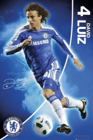 Chelsea Londyn David Luiz 11/12 [PLAKAT]