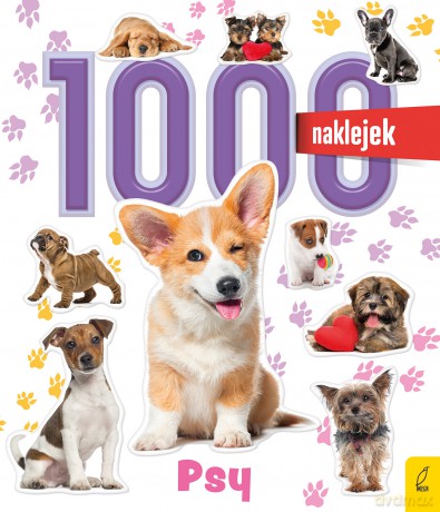 Psy. 1000 naklejek - Anna Żukowska [KSIĄŻKA]