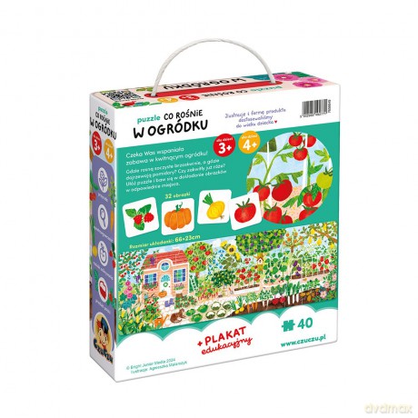 Puzzle Co rośnie w ogródku CzuCzu [PUZZLE]