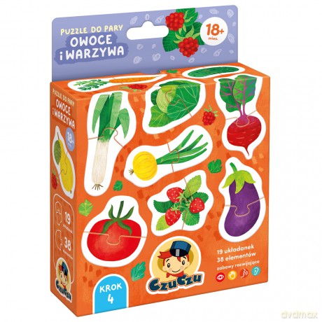 Puzzle do pary Owoce i warzywa CzuCzu [PUZZLE]