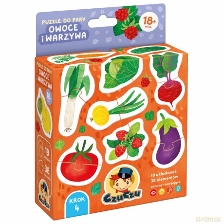 Puzzle do pary Owoce i warzywa CzuCzu [PUZZLE]