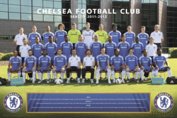 Chelsea Londyn Team Photo 11/12 [PLAKAT]