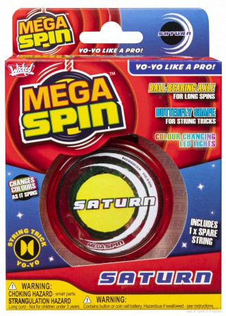 Wicked Mega Spin Saturn JoJo Led 1 szt. mix
