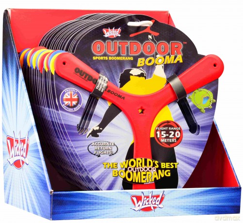 Wicked Outdoor Booma Bumerang 1 szt. mix
