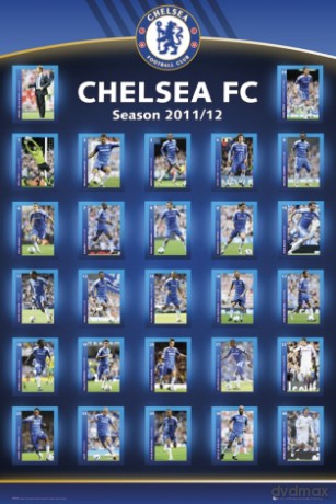 Chelsea Zawodnicy 11/12 [PLAKAT]