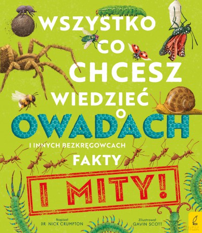 Wszystko, co chcesz wiedzieć o owadach i innych bezkręgowcach. Fakty i mity - Nick Crumpton [KSIĄŻKA]