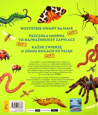 Wszystko, co chcesz wiedzieć o owadach i innych bezkręgowcach. Fakty i mity - Nick Crumpton [KSIĄŻKA]