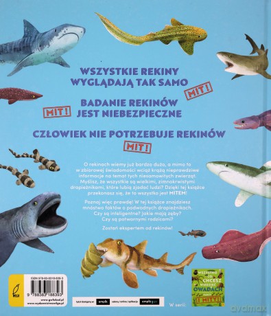 Wszystko, co chcesz wiedzieć o rekinach. Fakty i mity - Nick Crumpton [KSIĄŻKA]