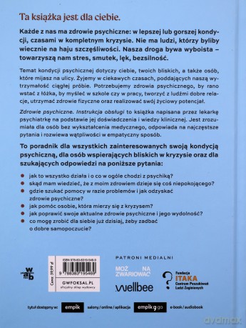 Zdrowie psychiczne. Instrukcja obsługi - Aleksandra Pięta [KSIĄŻKA]