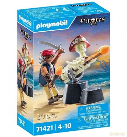 PLAYMOBIL Pirates 71421 Kanonier