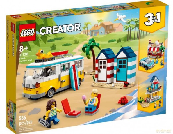 LEGO Creator Kamper na plaży 3 w 1 (31138) [KLOCKI]
