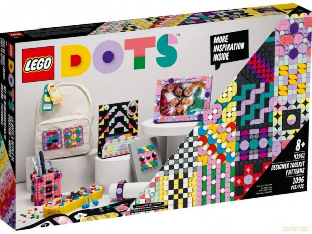LEGO DOTS Zestaw narzędzi projektanta - wzorki (41961) [KLOCKI]