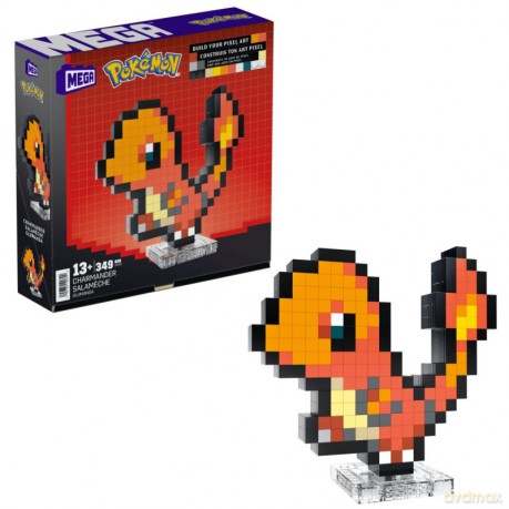 Mega Pokemon Pixel Charmander [KLOCKI]