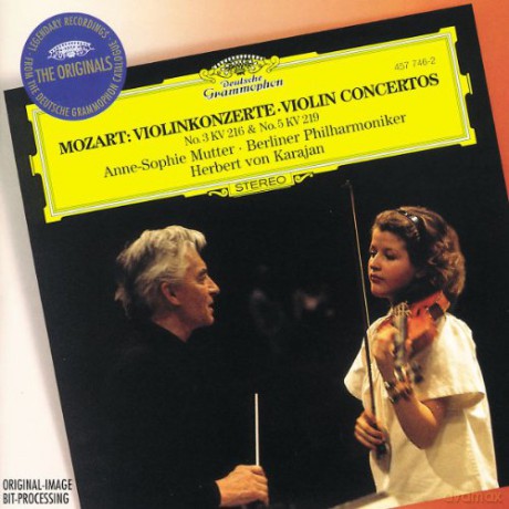 Mutter Karajan: Mozart 3,5 Violinkonz [CD]