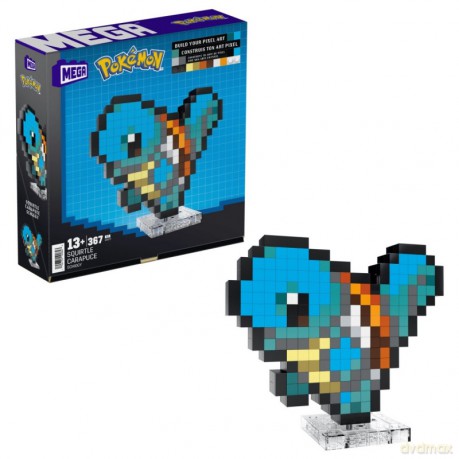 Mega Pokemon Pixel Squirtle [KLOCKI]