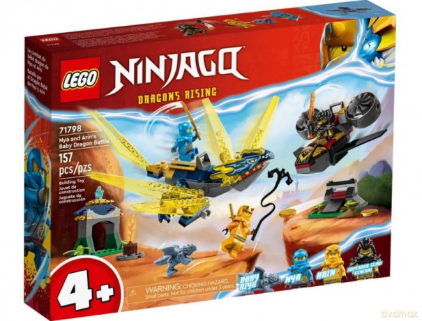Ninjago 71798 Nya i Arin - bitwa na grzbiecie małego smoka [KLOCKI]