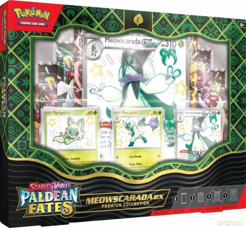 Paldean Fates Premium Collection Meowscarada [KARTY]