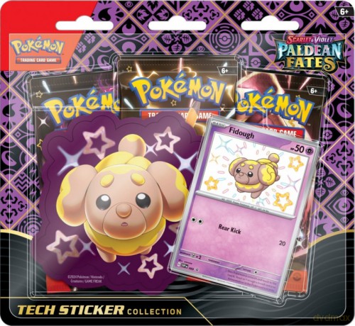 Paldean Fates Tech Sticker Fidough [KARTY]