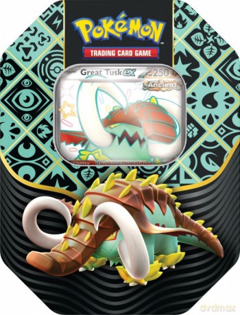Paldean Fates Tin Great Tusk [KARTY]