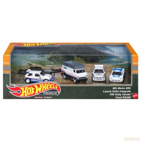 Zestaw 4 autek Premium Diorama