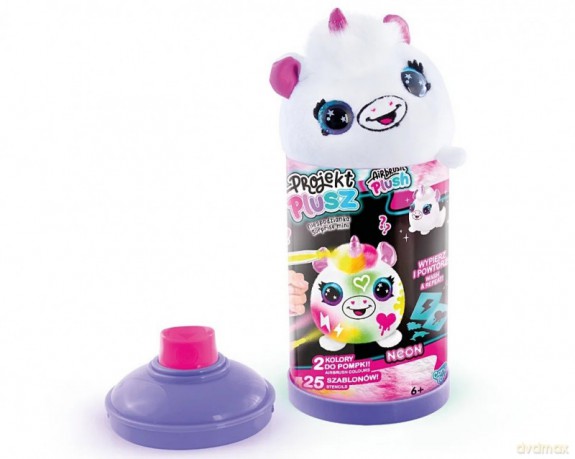 Zestaw Projekt Plusz - 1 pack - NEON - Plusz z akcesoriami w tubie