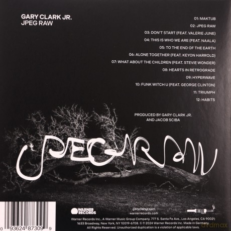 Gary Clark Jr.: Jpeg Raw [CD]