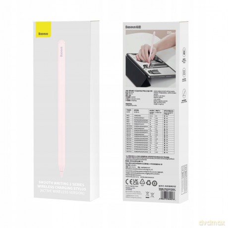 Aktywny rysik stylus do iPad Baseus Smooth Writing 2 SXBC060104 - różowy