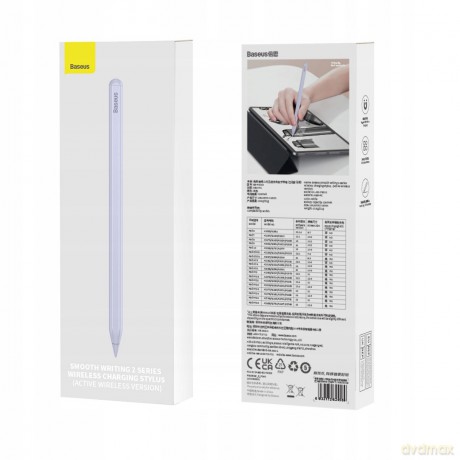 Aktywny rysik stylus do iPad Baseus Smooth Writing 2 SXBC060105 - fioletowy