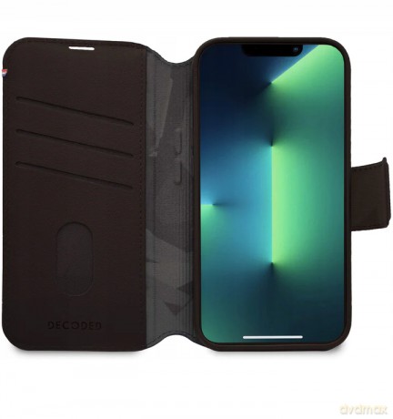 Decoded Detachable Wallet - skórzana obudowa ochronna do iPhone 14 Pro kompatybilna z MagSafe (brown)