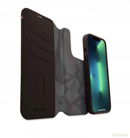 Decoded Detachable Wallet - skórzana obudowa ochronna do iPhone 14 Pro kompatybilna z MagSafe (brown)